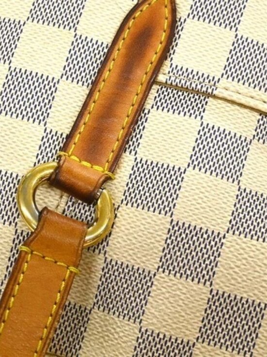 Totally MM in Damier Azur (Discontinued Model, DU3103  Best03 LOUIS VUITTON DAMIER AZUR TOTALLY MM TOTE BAG N51262 MB1143 YQ08148